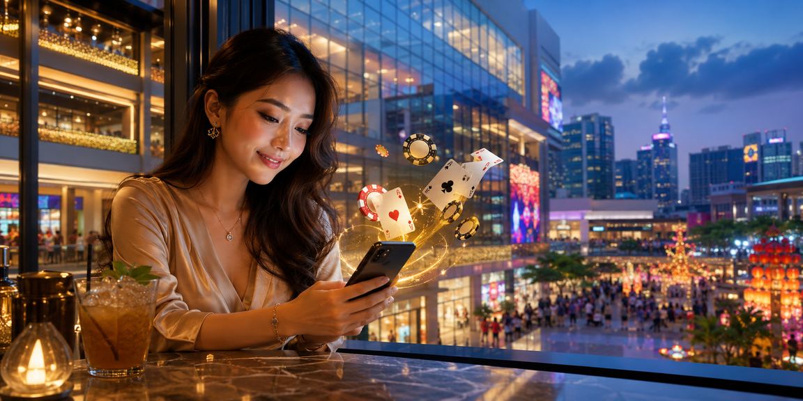 Permainan poker kasino langsung gaya Melayu di Johor Bahru