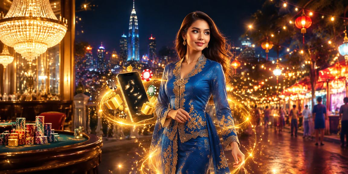 Pelakon wanita berbusana baju kurung meraikan bonus pendaftaran Kuala Lumpur