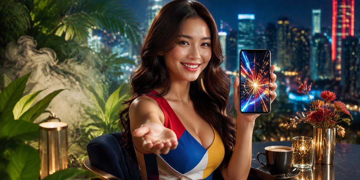 Pemain menikmati Sukan Maya di telefon mudah alih di Petaling Jaya
